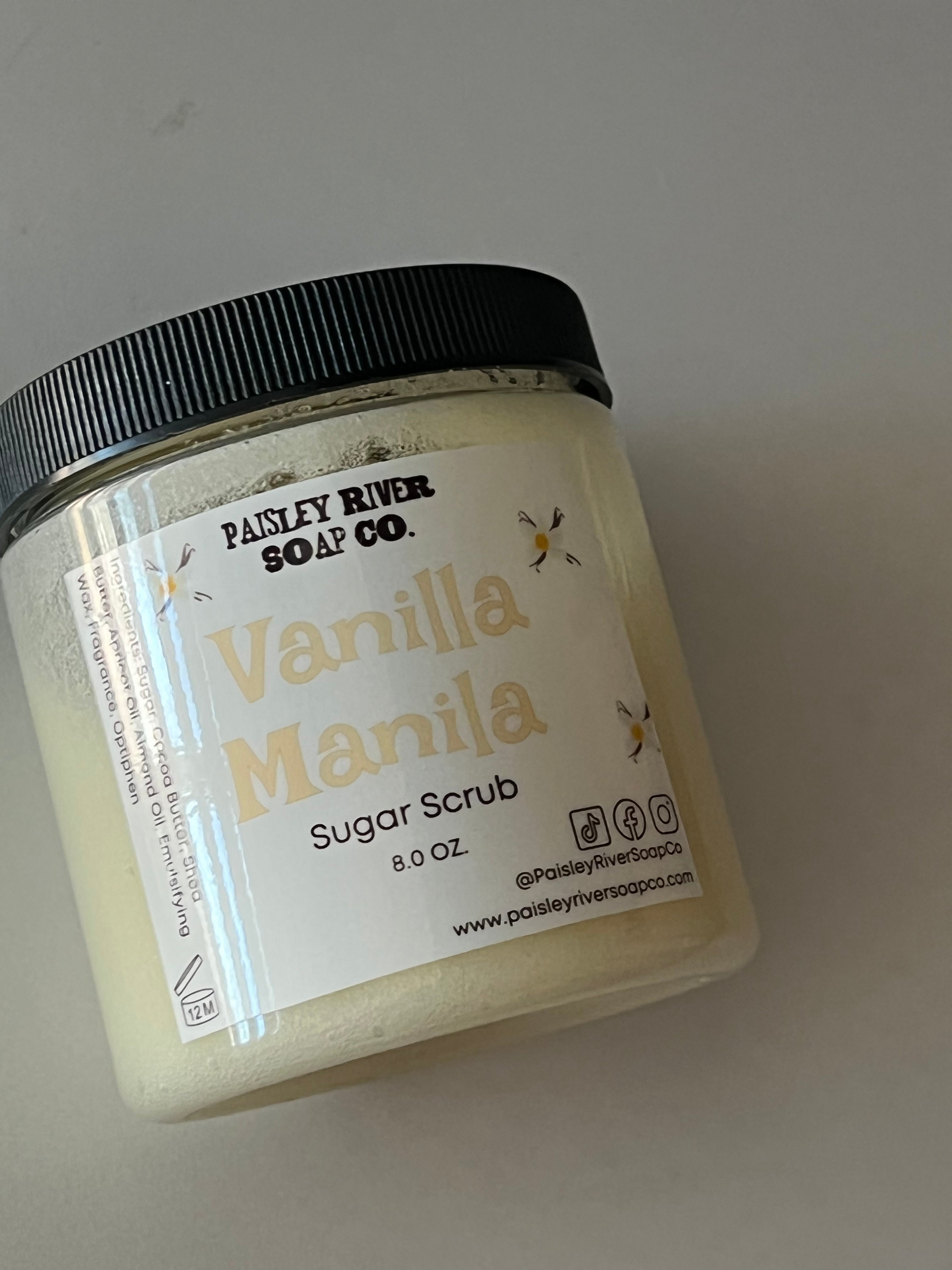 vanilla sugar scrub softening